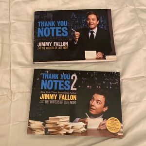 Thank You Notes Book - Jimmy Fallon 1 + 2